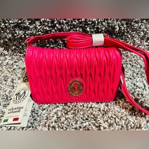 Valentino Vibrant Pink Crossbody Bag